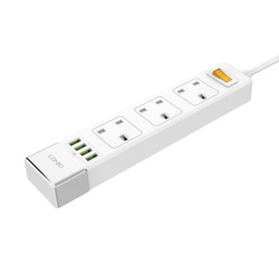 4 USB-порта, зарядное устройство, удлинитель, настольный адаптер с вилкой