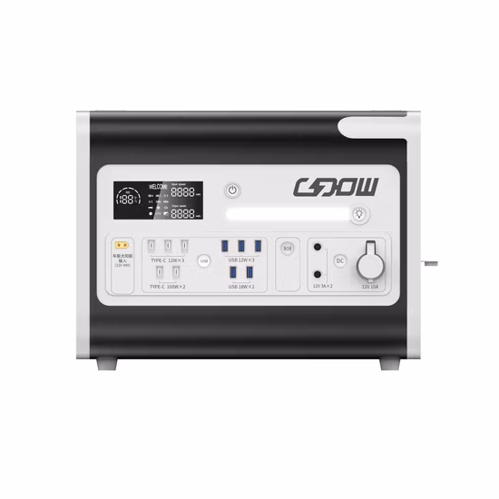 Аварийная портативная электростанция с инвертором переменного/постоянного тока, наружный источник питания мощностью 2200 Вт